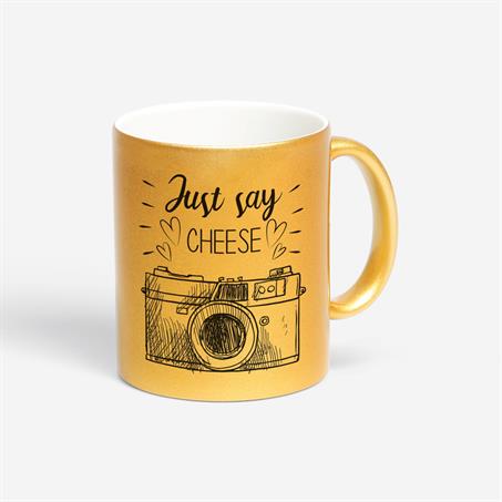 ماگ متالیک؛ Just Say Cheese